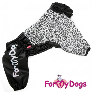 Дождевик FMD Леопард для средних и больших собак для девочки
