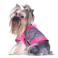 Джинсовая куртка "Рюши" для собак