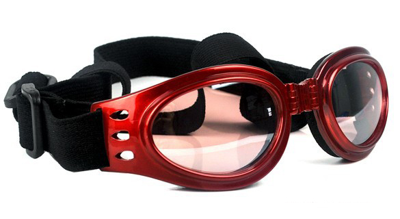 Солнцезащитные очки для собак Sunshine красные